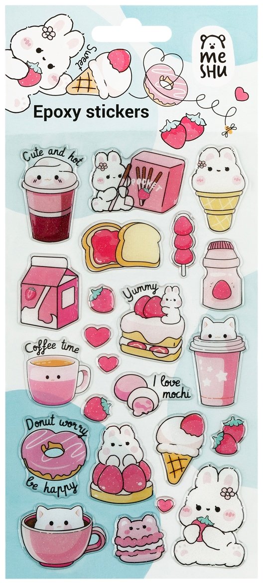 Наклейки Лист MESHU Sweet mood 23