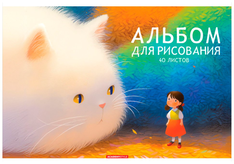 Альбом Academy Style 15387-EAC A4 40 листов купить,NaN
