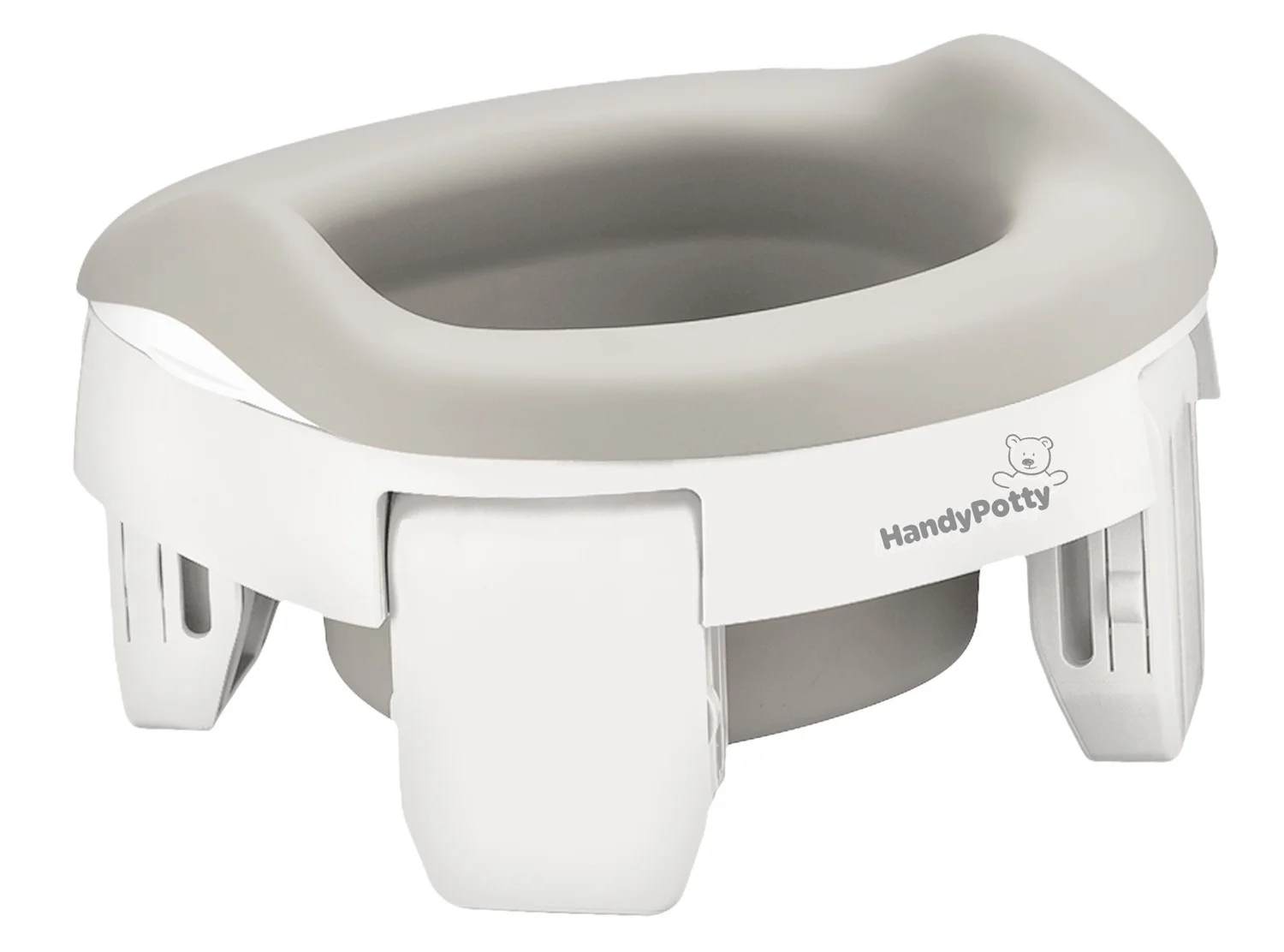 Горшок Roxy Kids HandyPotty бело-серый