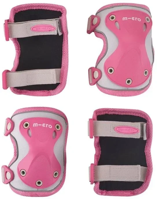 Защита на локти и колени Micro pad reflective розовая M купить,NaN