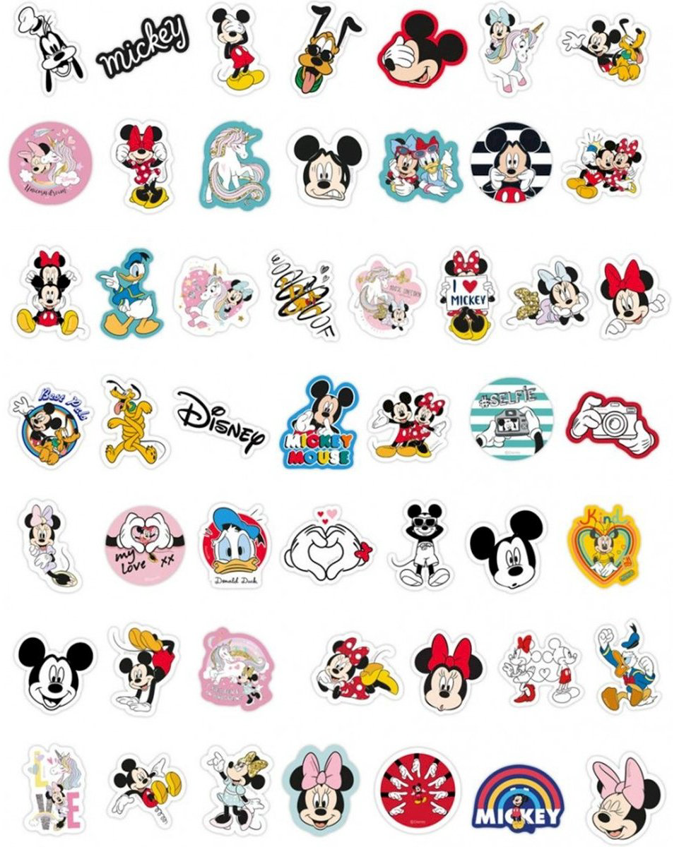 Наклейки Лист Disney Микки и Минни АКС-2566 50 купить,NaN