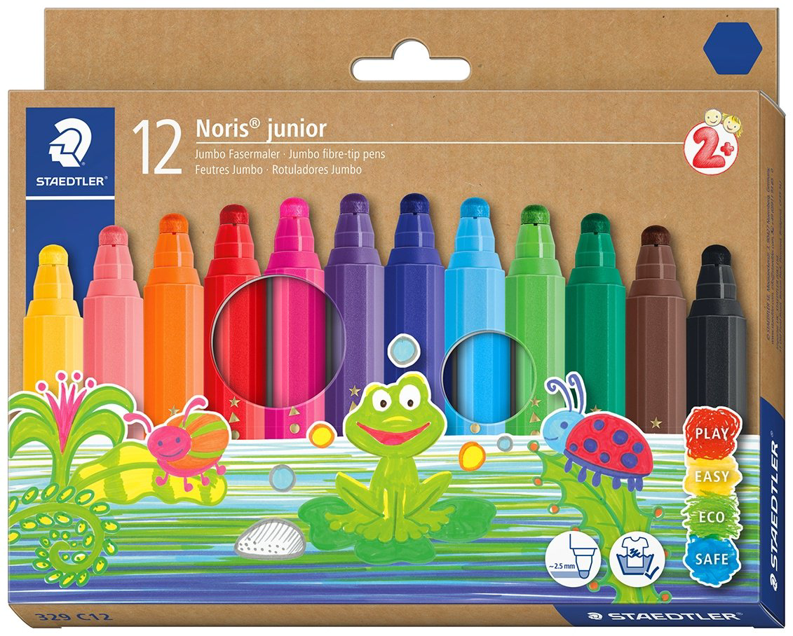 Фломастер STAEDTLER 329 C12 12 шт купить,NaN