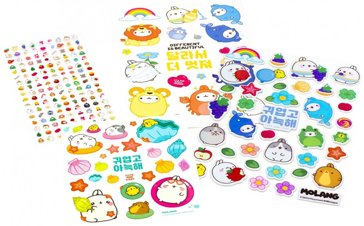 Наклейки Лист MOLANG 08105 3 купить,NaN