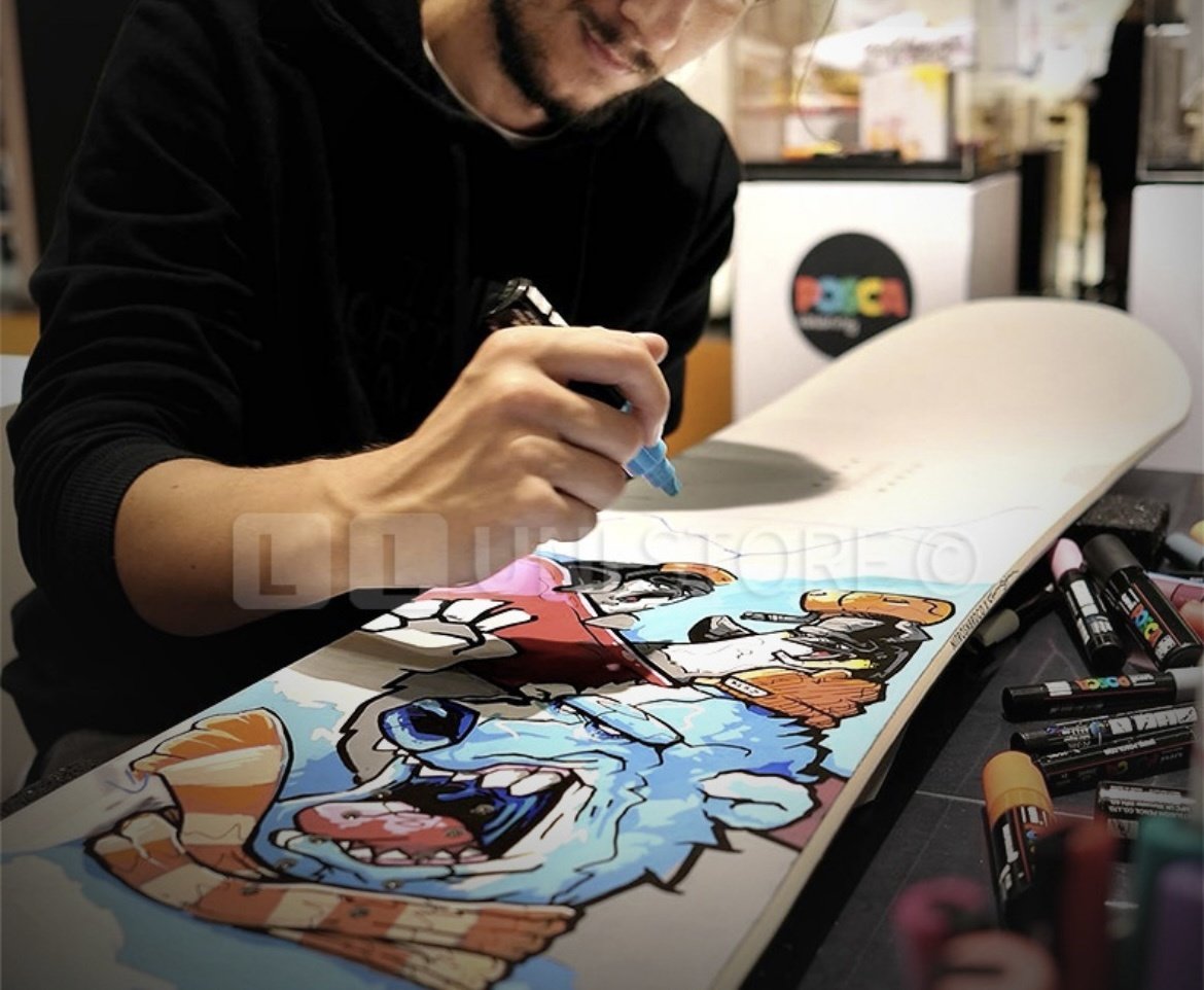 Художественный маркер POSCA PC-3M 16 шт - ForteMarket Художественный маркер POSCA PC-3M 16 шт купить,0