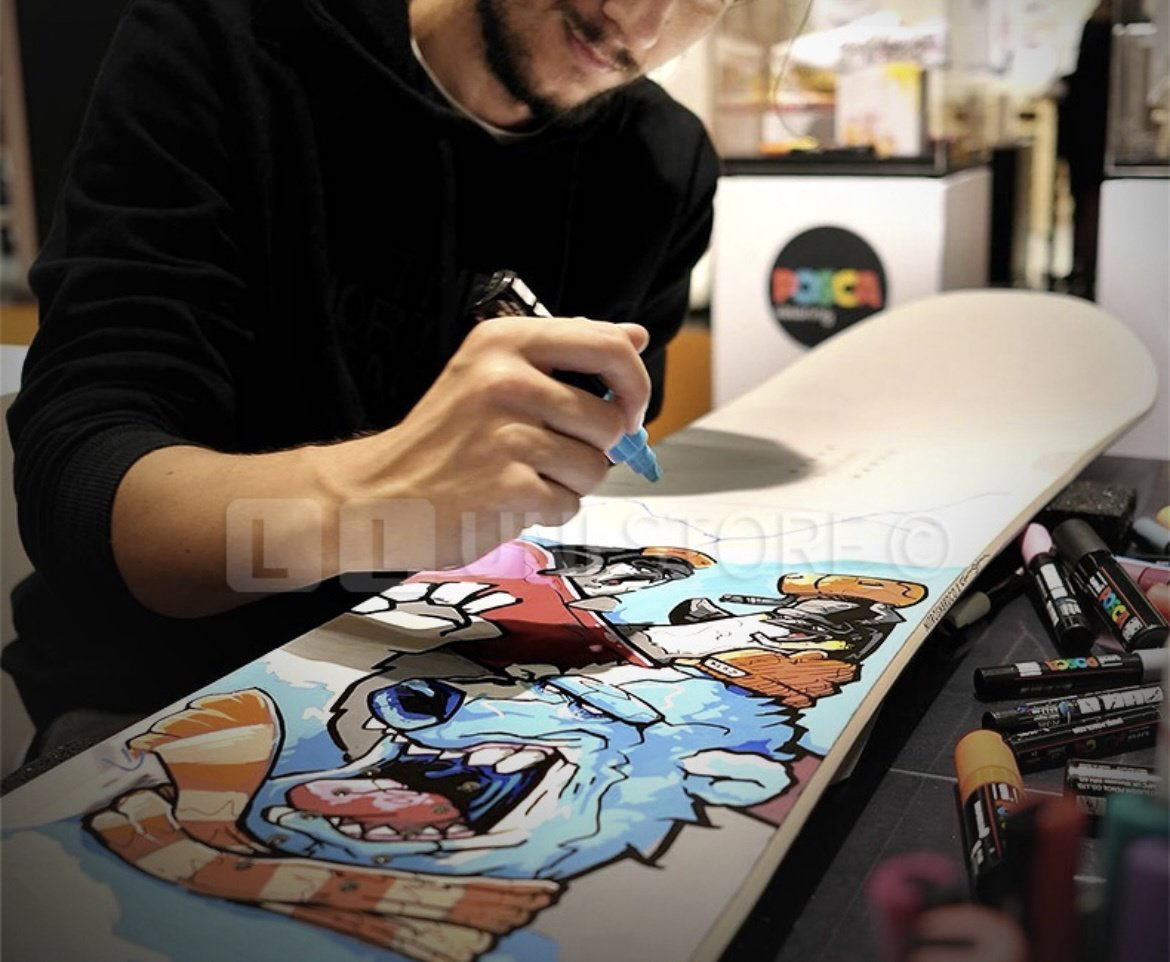 Художественный маркер POSCA PC-3M 16 шт купить,NaN