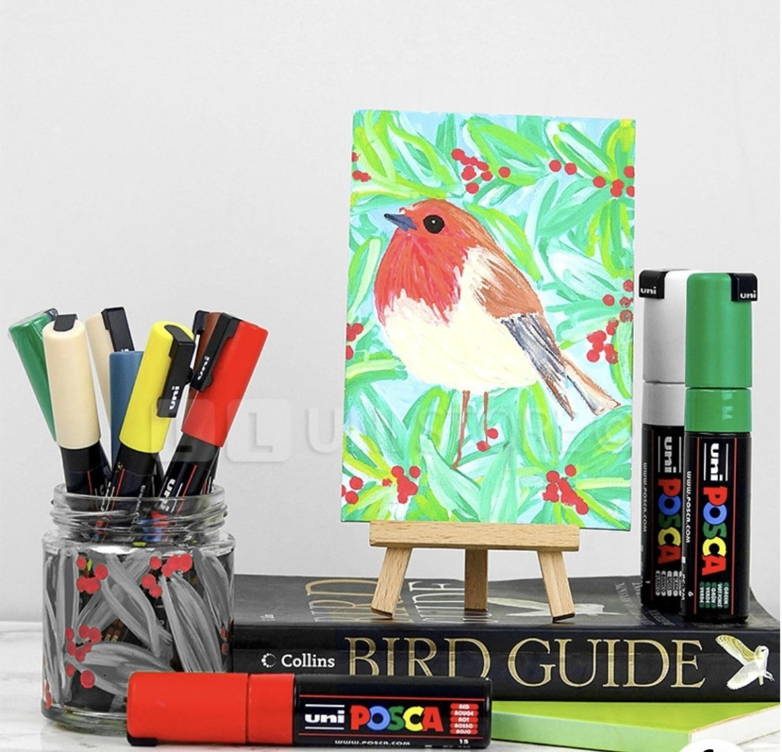 Художественный маркер POSCA PC-3M 16 шт купить,NaN