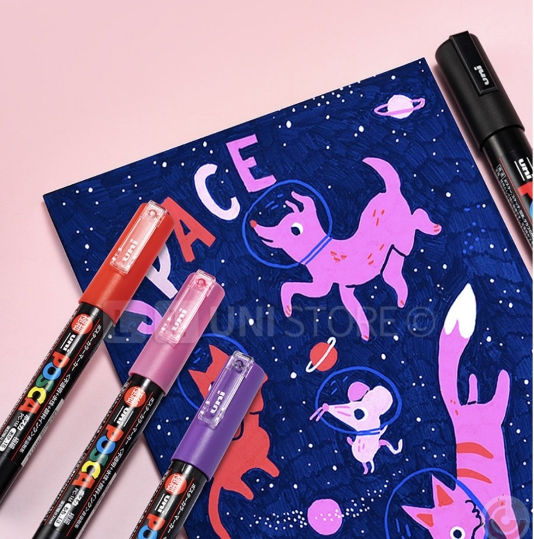 Художественный маркер POSCA PC-3M 16 шт - ForteMarket Художественный маркер POSCA PC-3M 16 шт купить,0