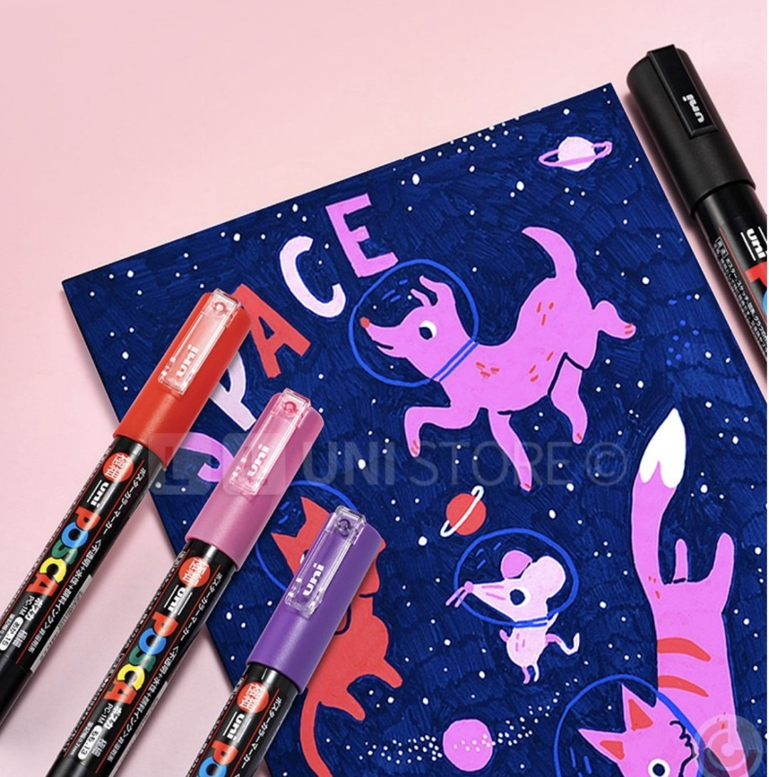 Художественный маркер POSCA PC-3M 16 шт купить,NaN