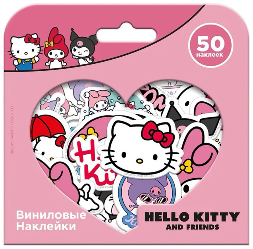 Наклейки Лист Hello Kitty АКС-2560 50