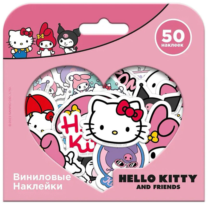Наклейки Лист Hello Kitty АКС-2560 50 купить,NaN
