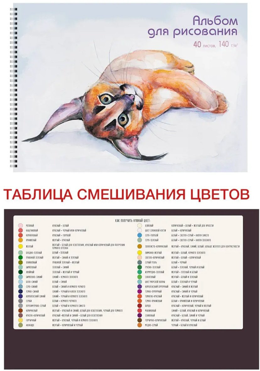 Альбом Канц-Эксмо АС402483 A4 40 листов купить,NaN