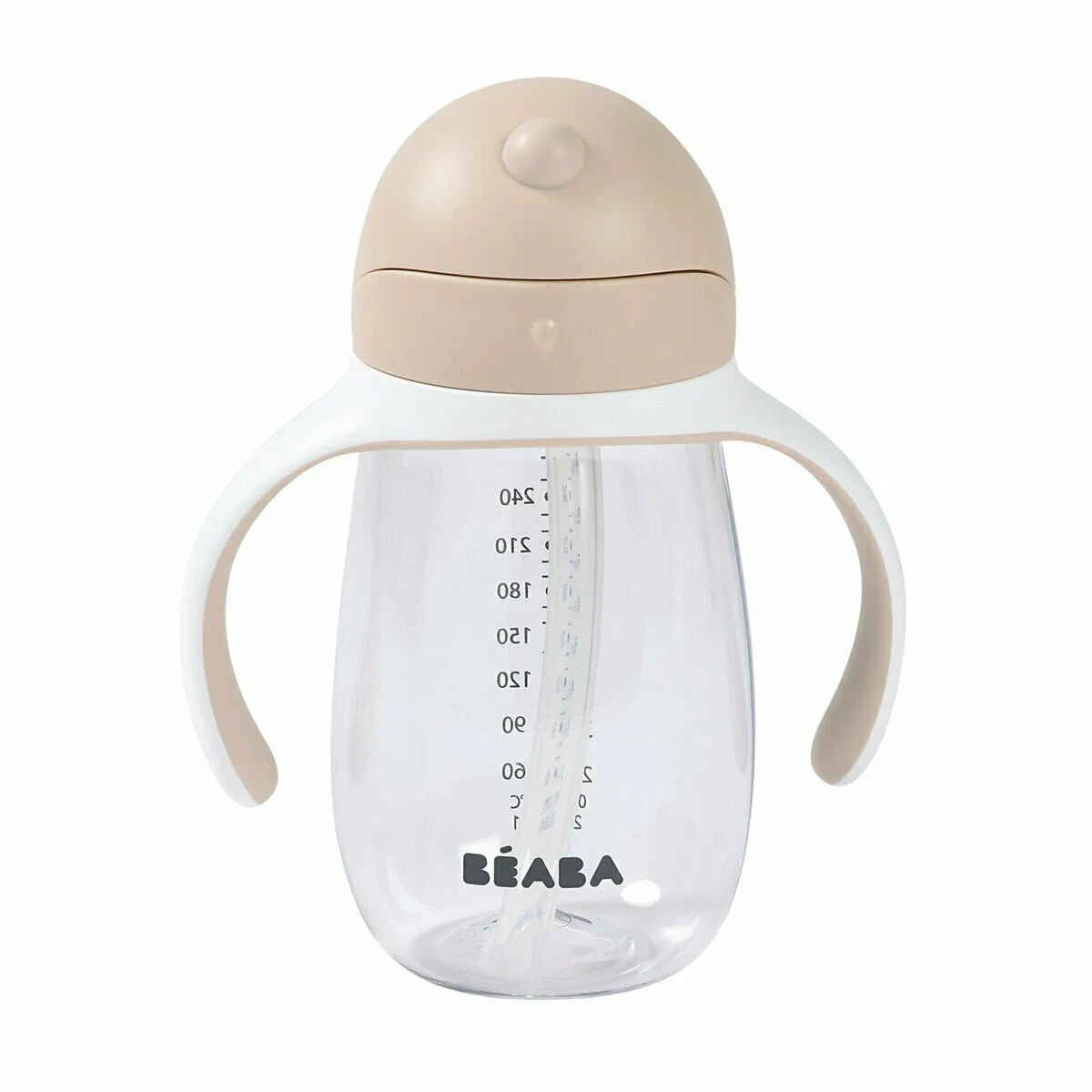 Поильник Beaba Straw Cup Windy бежевый 300 мл