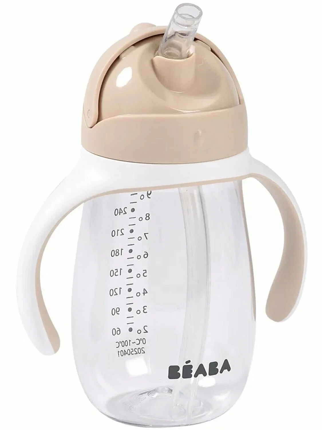 Поильник Beaba Straw Cup Windy бежевый 300 мл