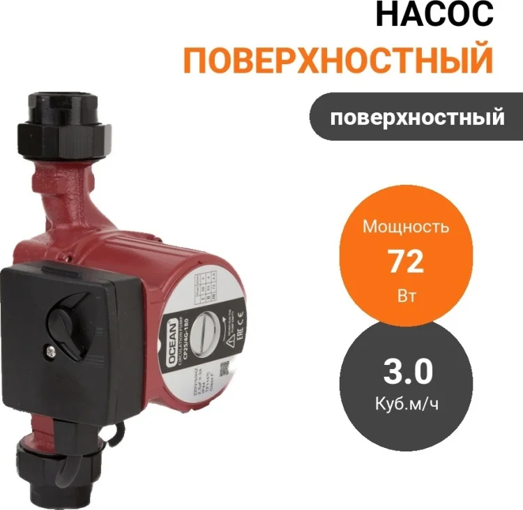 Насос поверхностный Ocean CP25/4-180