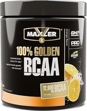 BCAA Maxler 100% Golden BCAA апельсин 210 гр