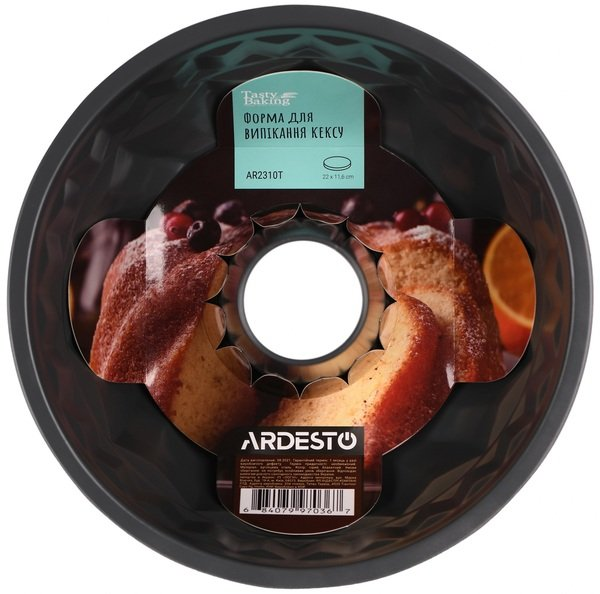 Форма для выпечки Ardesto Tasty baking 22x11.6 см серо-голубая купить,NaN