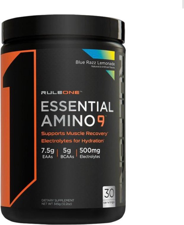 Аминокислоты Rule 1 Essential Amino 9 голубика 345 гр купить,NaN