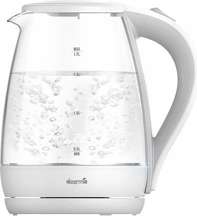 Электрочайник Deerma DEM-SH30W 1.7 л белый купить,NaN