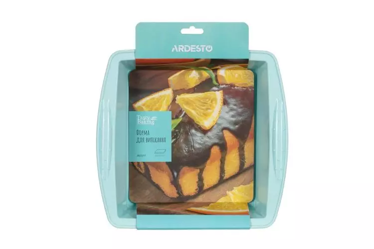 Форма для выпечки Ardesto Tasty baking 26х25 см голубая купить,NaN
