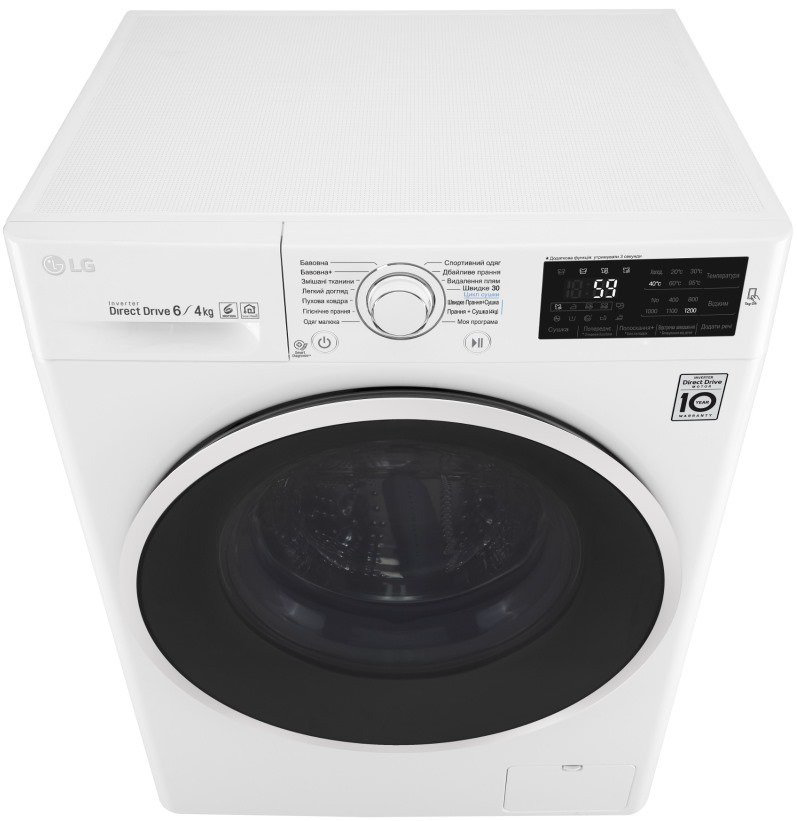 Стиральная машина LG F2J6NM0W белая купить,NaN