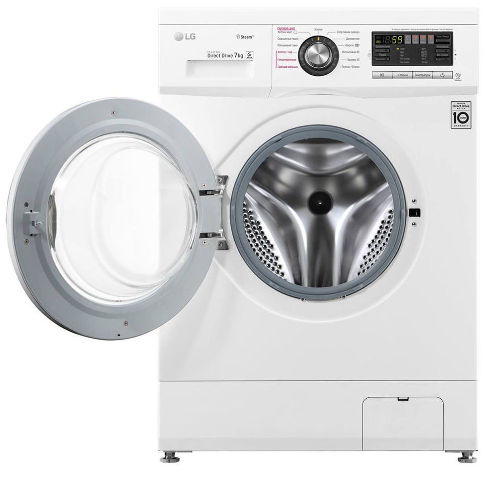Стиральная машина LG F1296HDS0 белая