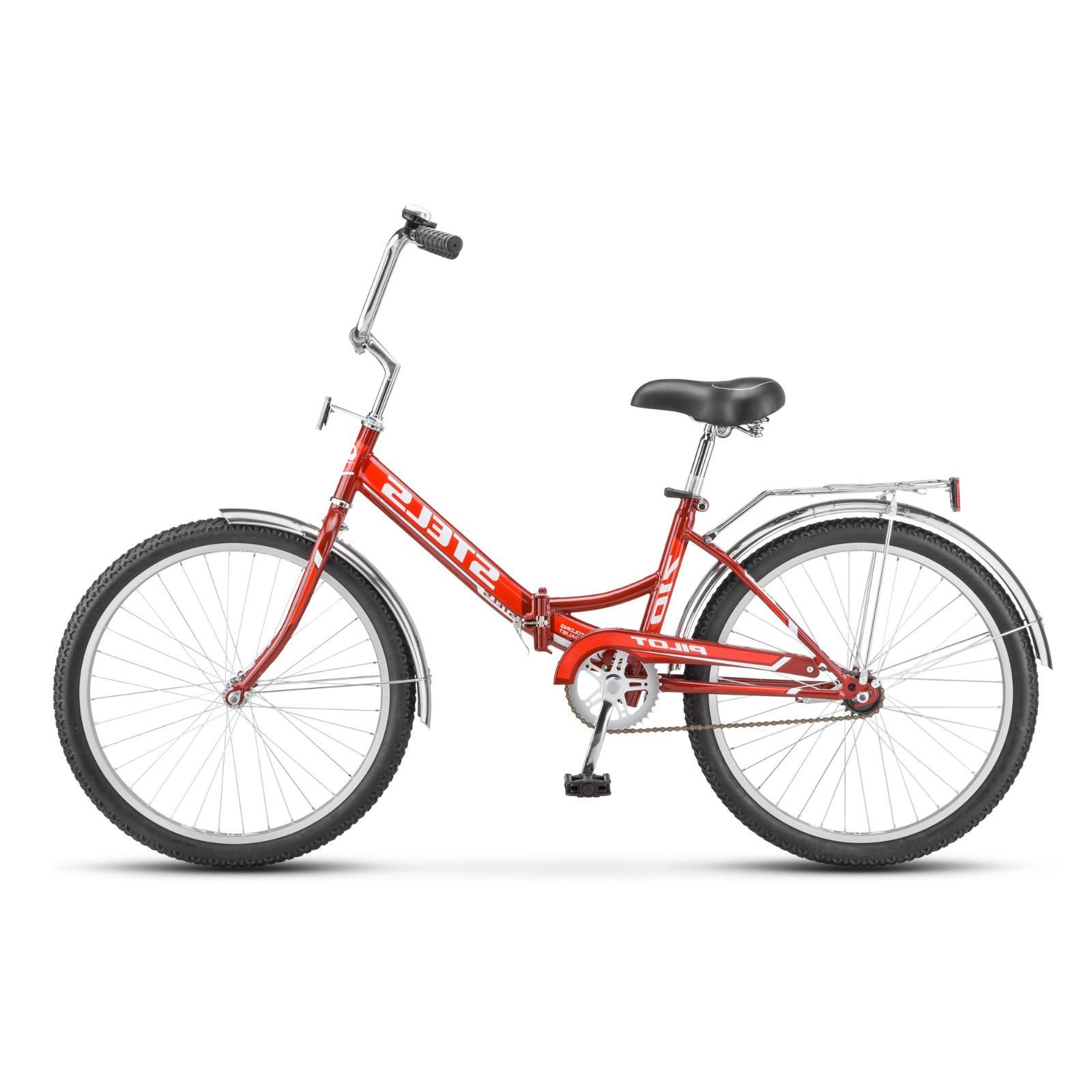 Велосипед складной Stels Pilot 710 красный