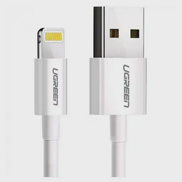 Кабель Ugreen US155 Lightning to USB-A Male Cable 1m 20728 White