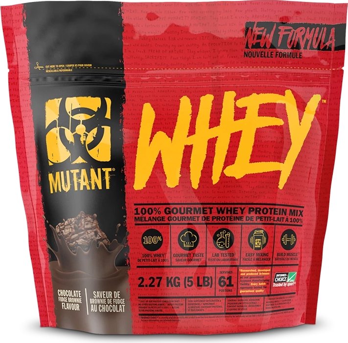 Протеин Mutant Whey 5 lbs шоколадный брауни 2,27 кг
