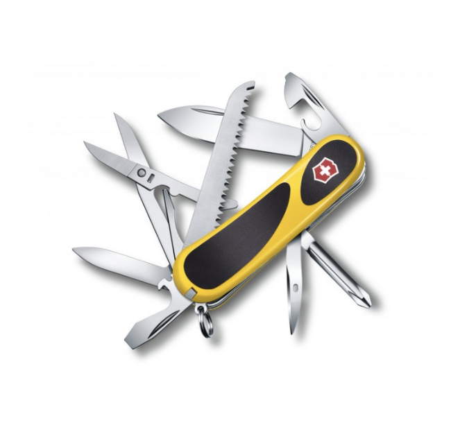 Нож складной Victorinox EvoGrip 2.4913.C8B1 жёлто-чёрный 