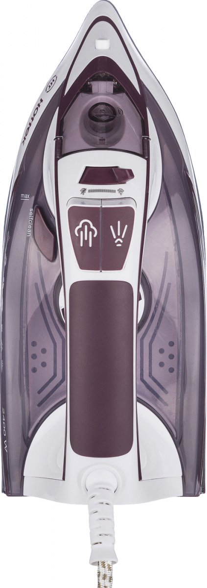 Утюг Hottek 955-006 бордовый купить,0
