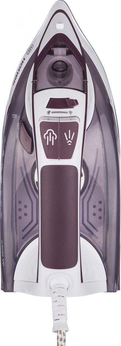 Утюг Hottek 955-006 бордовый купить,NaN