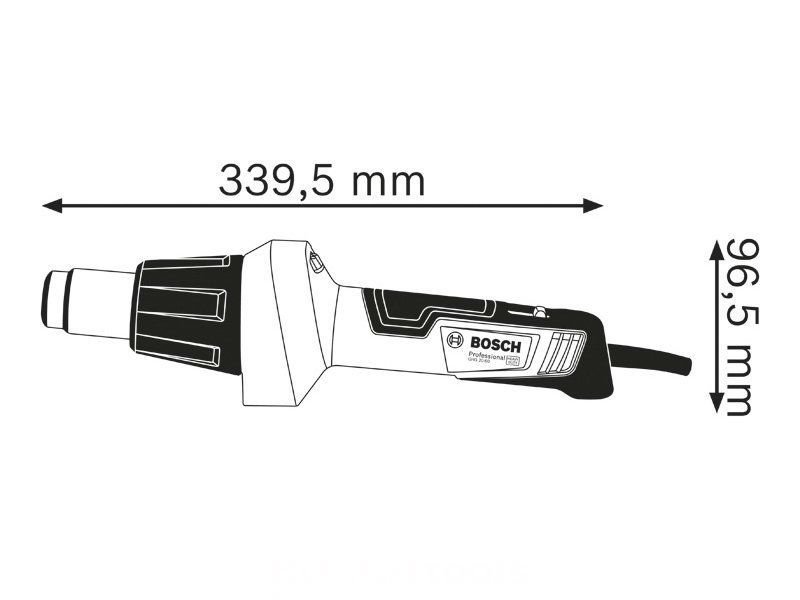 Фен технический Bosch GHG 20-60 синий - ForteMarket Фен технический Bosch GHG 20-60 синий купить,0