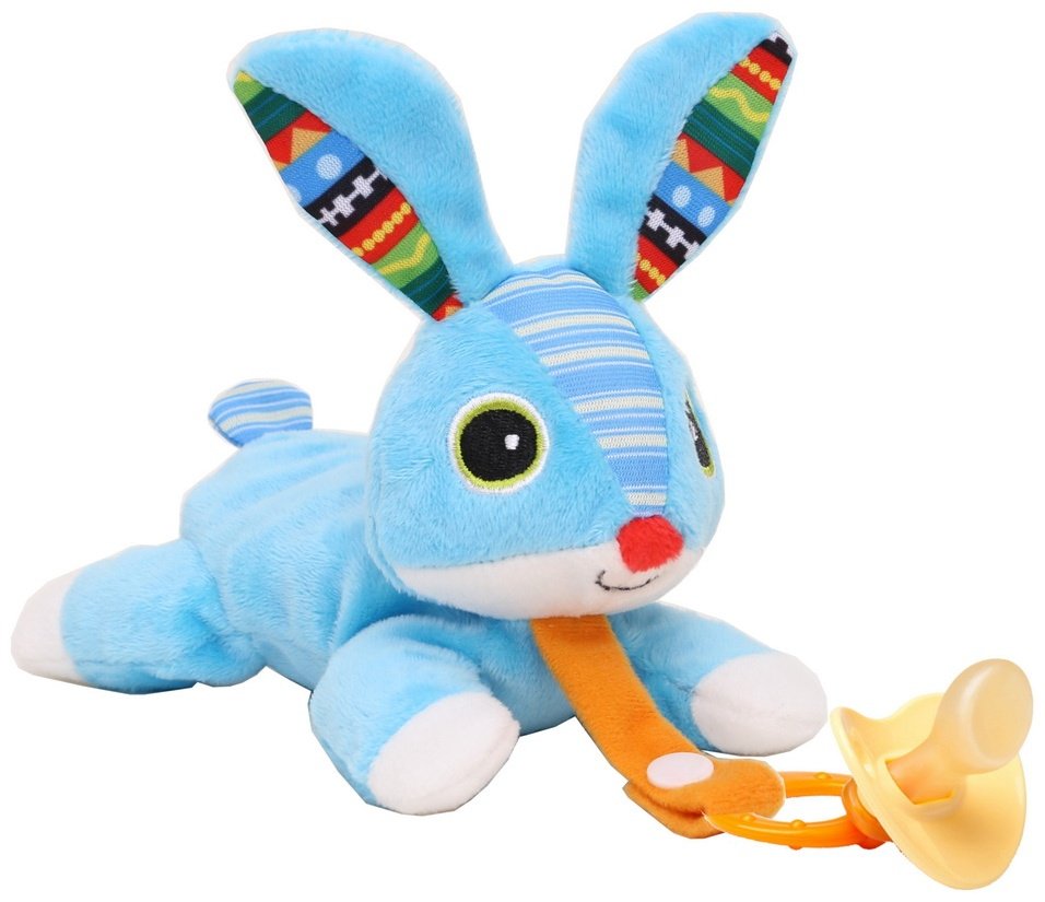 Держатель пустышки BIBA TOYS 820, 1 шт, голубой