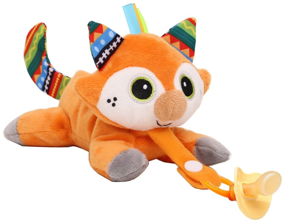 Держатель пустышки BIBA TOYS 821, 1 шт, оранжевый