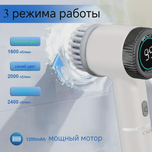 Щетка электрическая для уборки Cajin RS-C160L белая