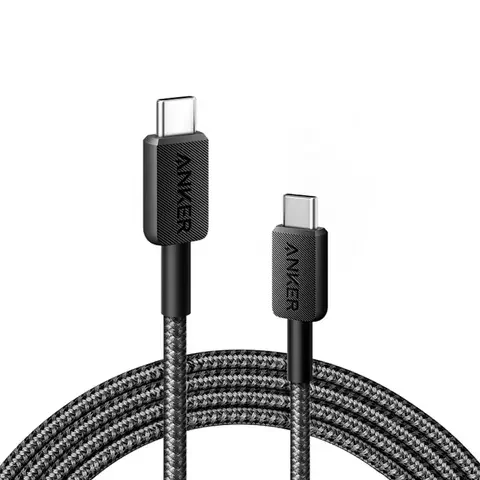 Дата-кабель Anker PowerLine 310 USB C to USB C 0.9m A81D5 Black