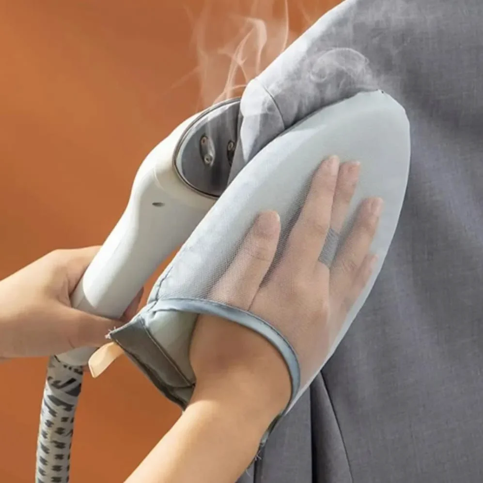 Варежка для отпаривания Cajin 25x15см серая