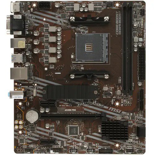 Материнская плата MSI A520M Pro