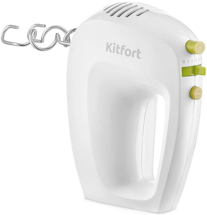 Миксер Kitfort KT-3071-2 бело-зеленый купить,NaN