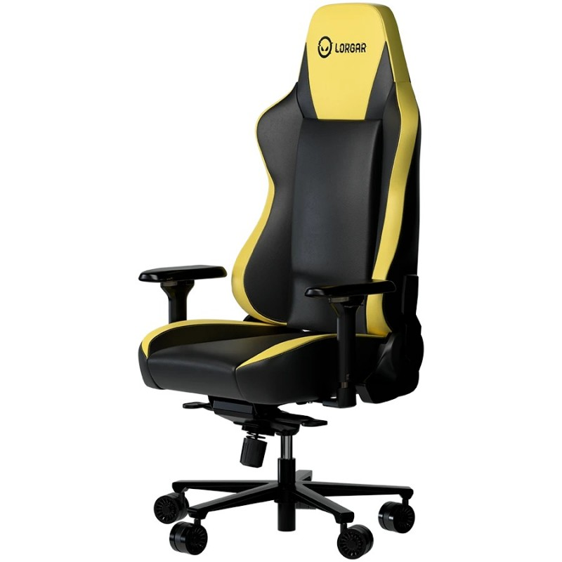 Игровое кресло Lorgar Base 311 LRG-CHR311BY Black Yellow