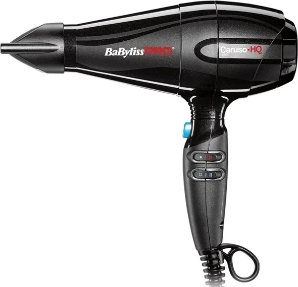 Фен BaByliss Pro Caruso-HQ BAB6970IE черный