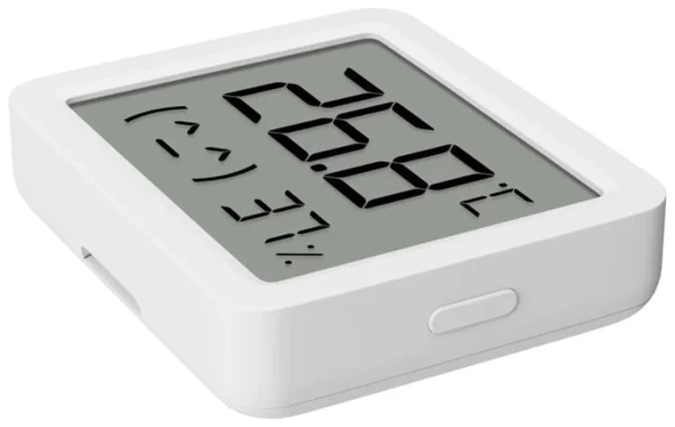 Датчик температуры и влажности Xiaomi Smart Temperature and Humidity Monitor 3 Mini белый - ForteMarket Датчик температуры и влажности Xiaomi Smart Temperature and Humidity Monitor 3 Mini белый купить,4651