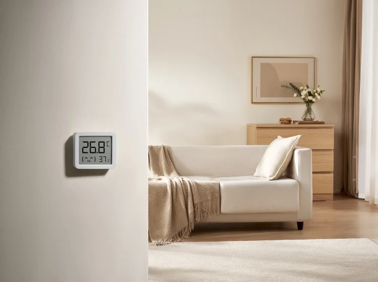 Датчик температуры и влажности Xiaomi Smart Temperature and Humidity Monitor 3 Mini белый - ForteMarket Датчик температуры и влажности Xiaomi Smart Temperature and Humidity Monitor 3 Mini белый купить,4651