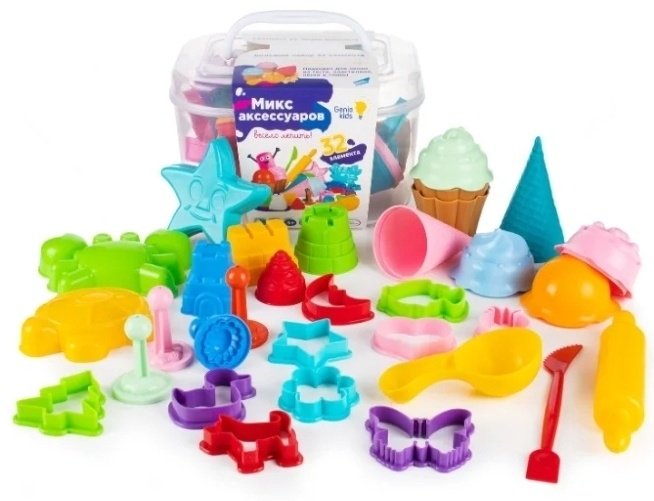 Genio Kids Набор для лепки Микс аксессуаров большой LEP06