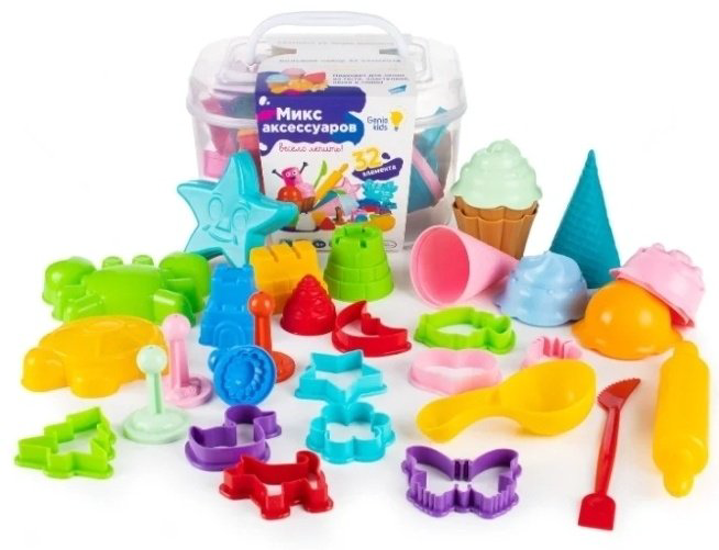 Genio Kids Набор для лепки Микс аксессуаров большой LEP06