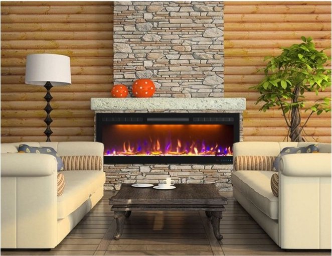 Электрокамин Royal Flame Crystal 50RF черный - ForteMarket Электрокамин Royal Flame Crystal 50RF черный купить,0