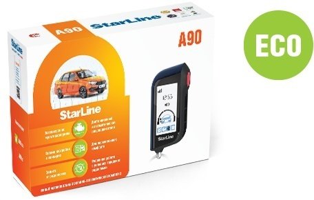 Автосигнализация StarLine A90 ECO с обратной связью