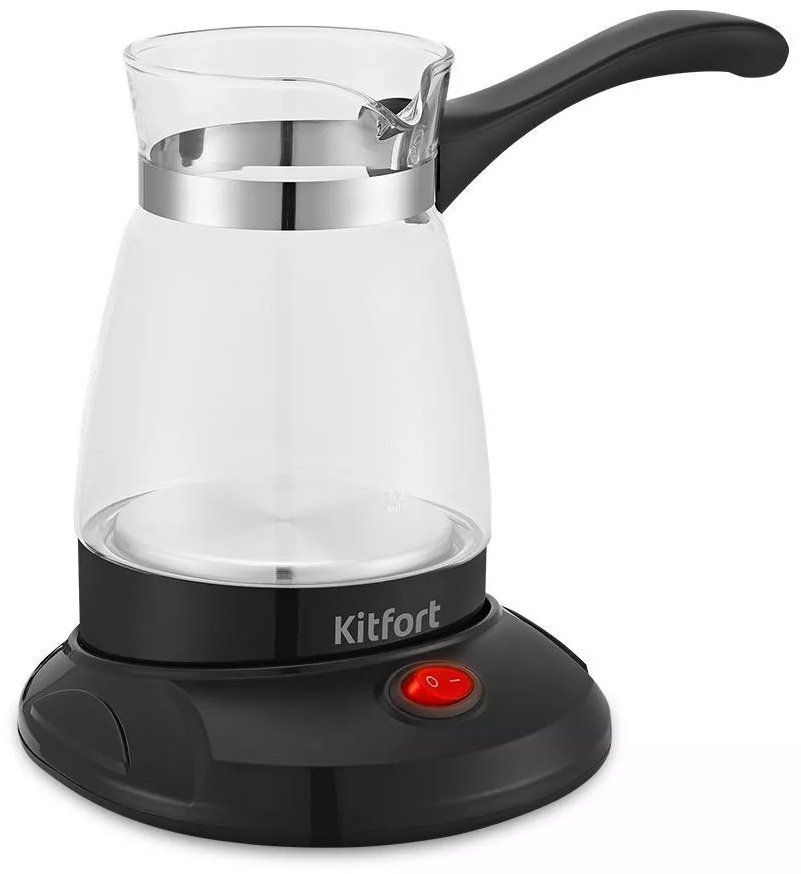 Турка Kitfort KT-7132-1 500 мл, пластик, стекло