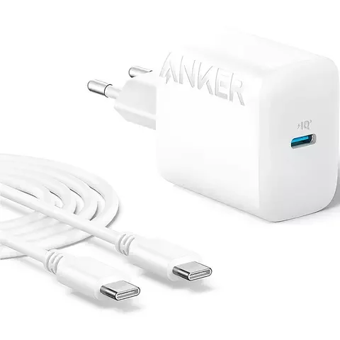 Зарядное устройство для телефонов ANKER 312 20W + USB-C-USB-C B2347 White