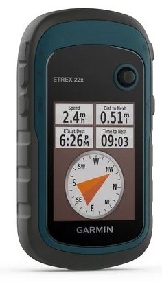 GPS навигатор Garmin портативный eTrex 22X черный, синий купить,0